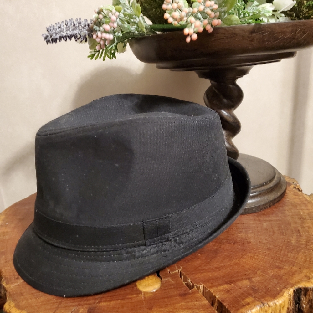 💥Black Fedora hat